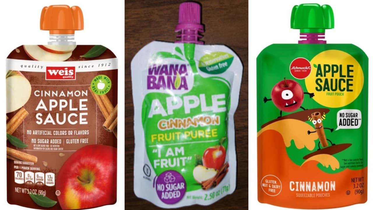 إدارة الغذاء والدواء الأمريكية : تلوث الرصاص في أكياس صلصة التفاح قد يكون "متعمدًا"