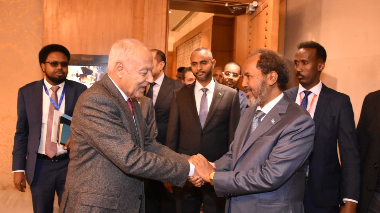 أبو الغيط بعد لقائه الرئيس الصومالي: نرفض الاتفاق بين إثيوبيا وإقليم "أرض الصومال"