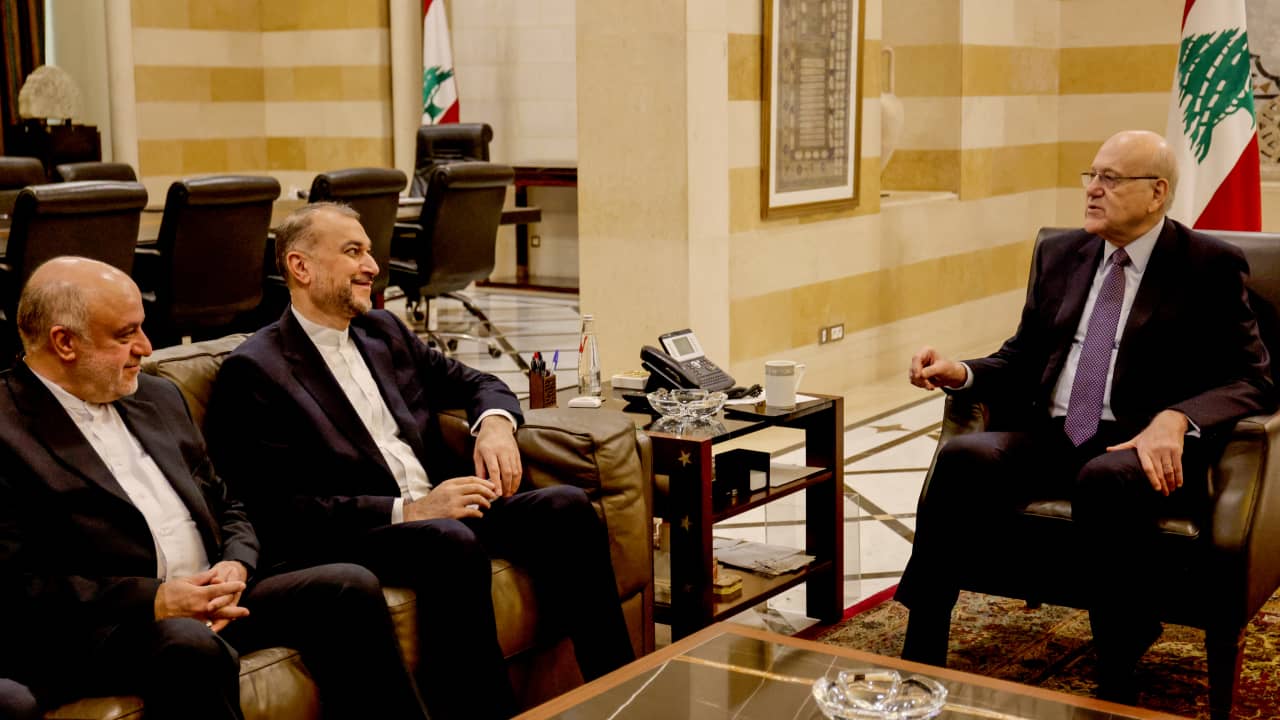 حسن نصر الله يستقبل وزير خارجية إيران في بيروت.. وهذا ما بحثاه بشأن حرب غزة و"محور المقاومة"