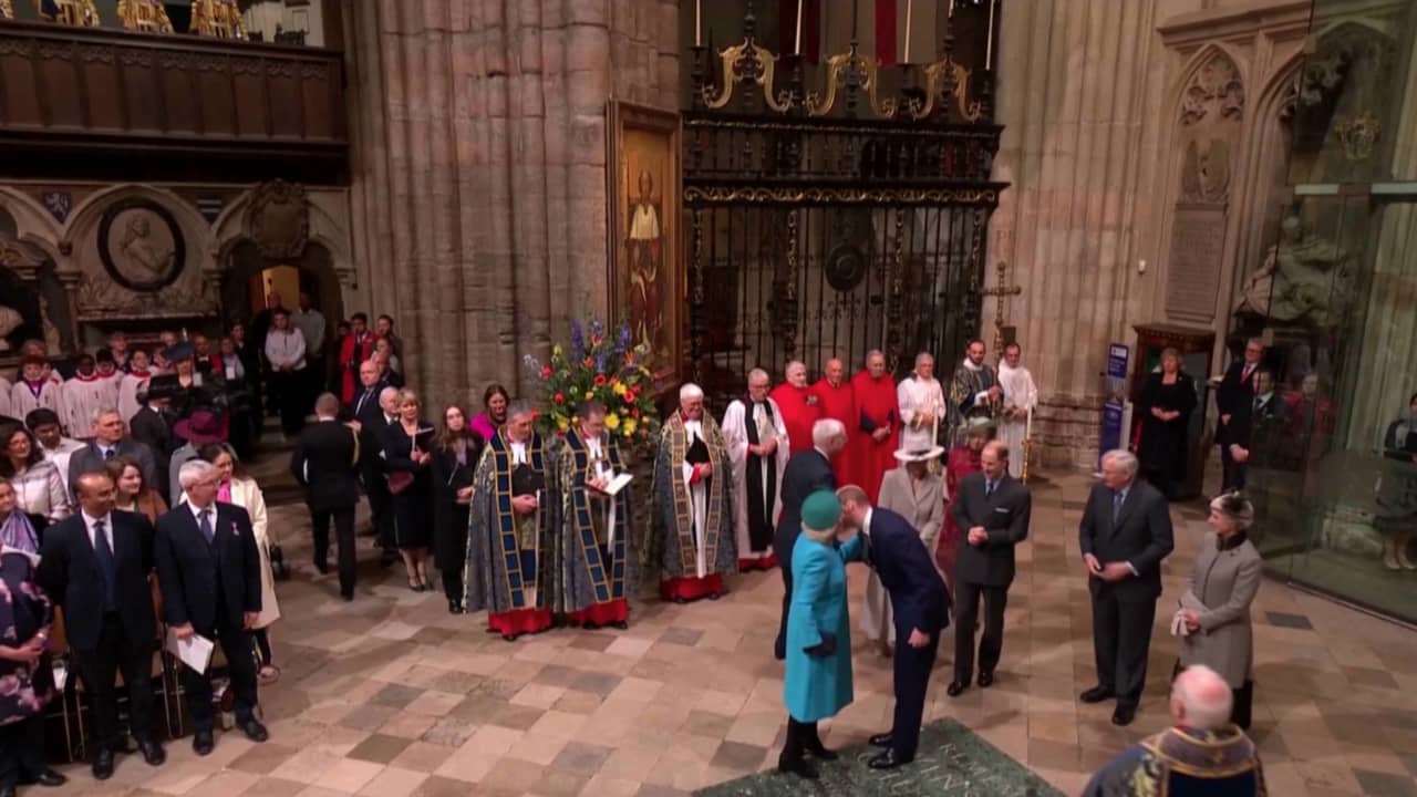 تغيب عنها الملك تشارلز.. الملكة كاميلا والأمير ويليام يحضران قداس يوم الكومنولث في كنيسة وستمنستر