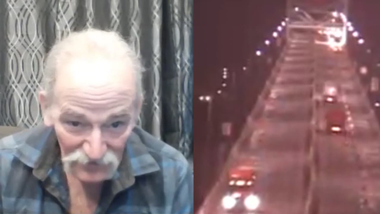 فيديو يظهر آخر سائق عبر جسر بالتيمور قبل انهياره بلحظات.. شاهد رد فعله