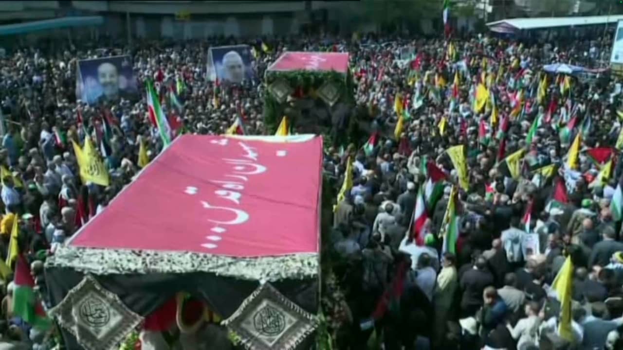 بالتزامن مع مسيرة يوم القدس.. طهران تشييع قتلى القنصلية الإيرانية بدمشق