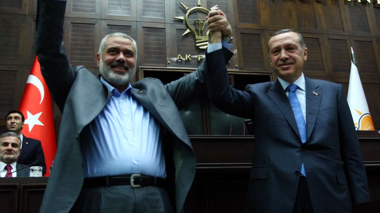 في اجتماع مغلق.. أردوغان يستقبل هنية في إسطنبول: تركيا نفذت سلسلة عقوبات ضد إسرائيل
