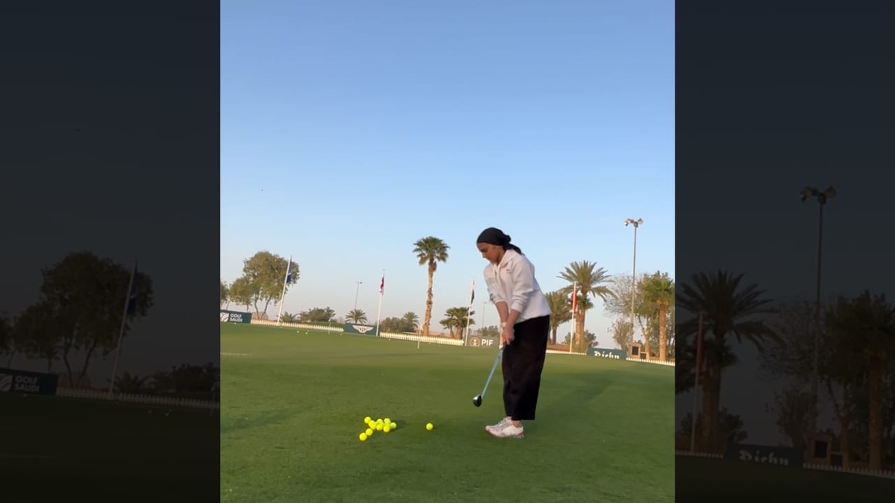 سعودية تقع بحبّ الغولف بسبب نصحية طبيب طنّت أنه يُمازحها في البداية