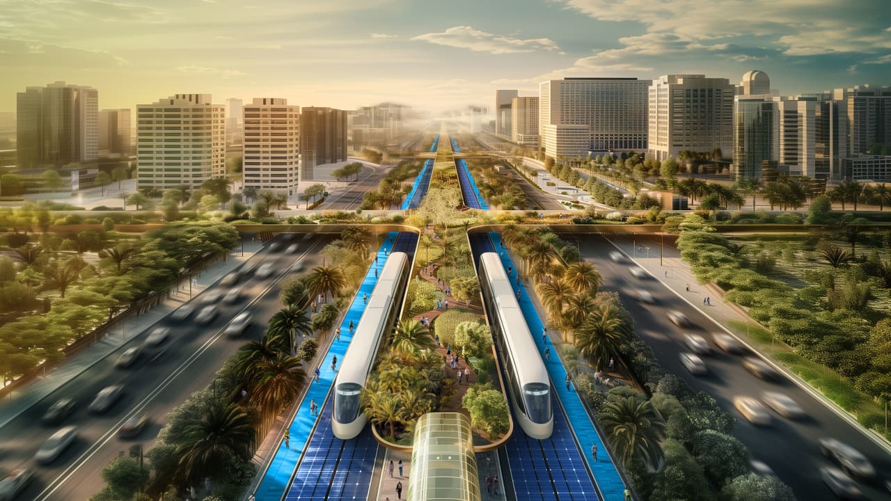 في دبي..الكشف عن تصاميم مستقبلية لـ "الطريق السريع الأكثر اخضرارا في العالم"