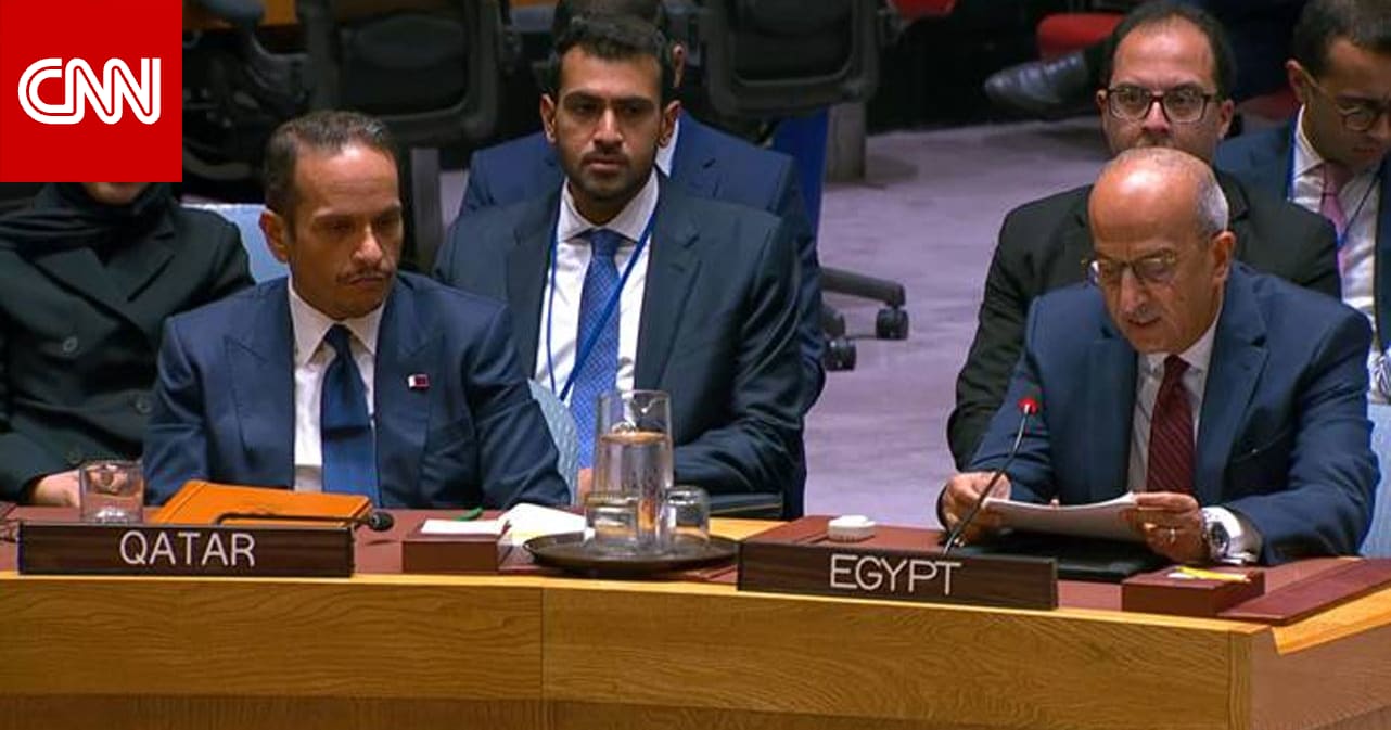 هجوم الدوحة.. سفير مصر يثير تفاعلا بكلمة أمام مندوب إسرائيل بمجلس الأمن وجملة "قطر ليست وحدها"