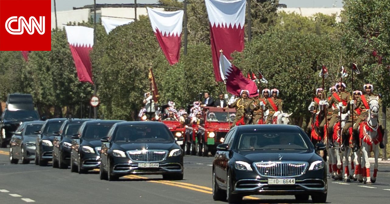 الأردن.. أسلوب استقبال أمير قطر بأول زيارة بعد ضربة الدوحة يشعل تفاعلا