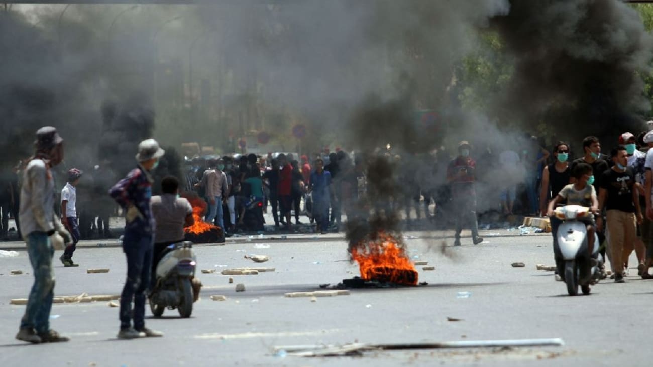 استمرار الاحتجاجات في البصرة ومقتل 7 أشخاص