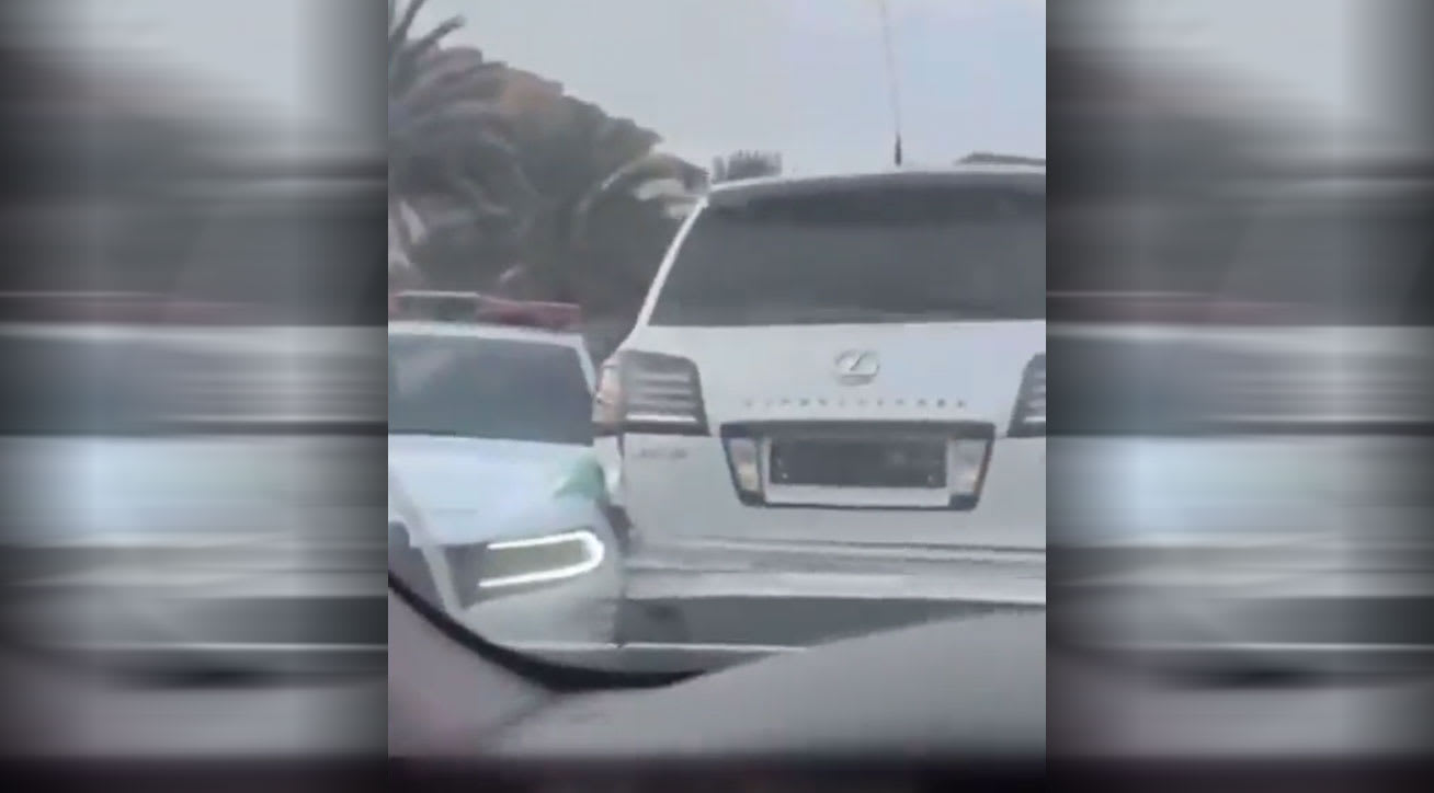 صورة من مقطع الفيديو الذي أعادت الداخلية السعودية نشره 