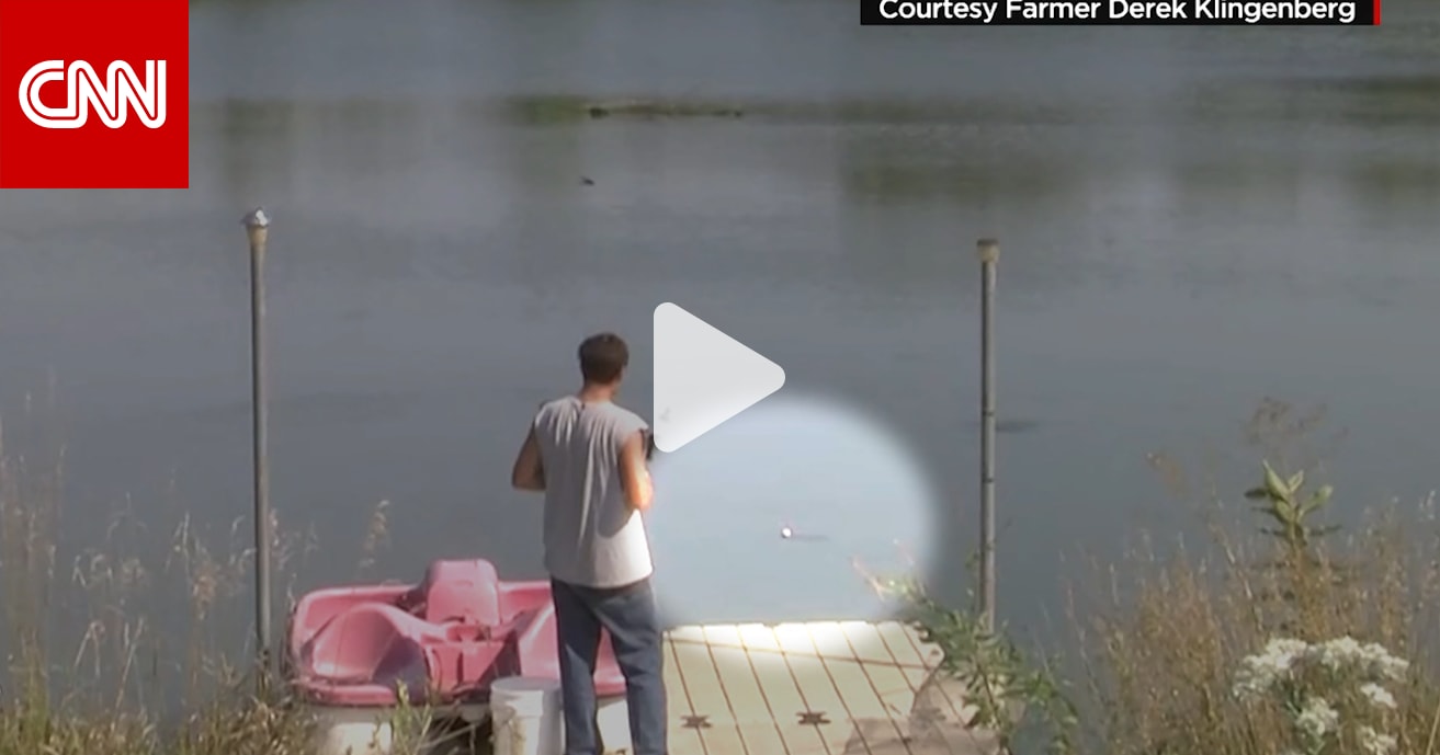 بالفيديو شاب يصطاد سمكة بطريقة تتخطى كل التوقعات Cnn Arabic