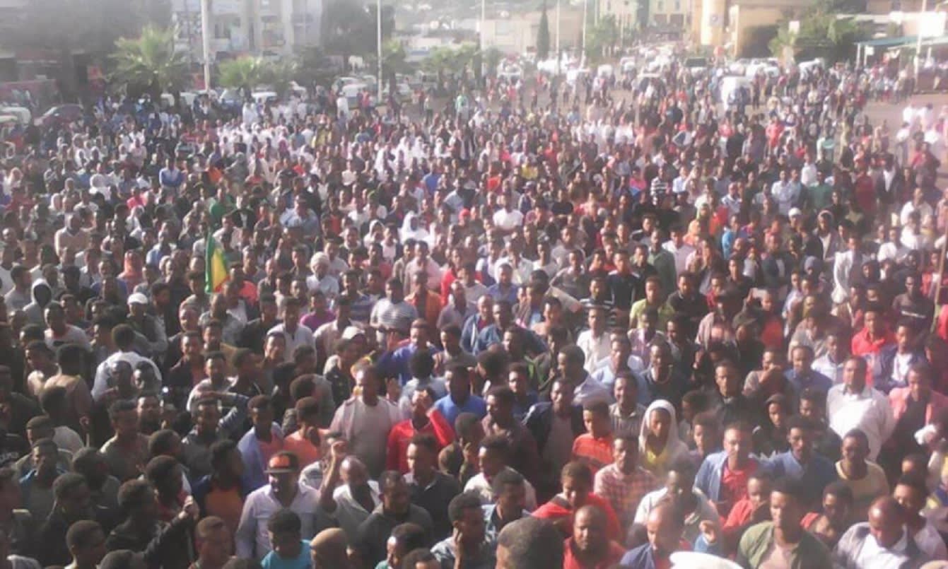 مظاهرات في إثيوبيا للمطالبة بسرعة القبض على الجناة في مقتل مدير مشروع سد النهضة