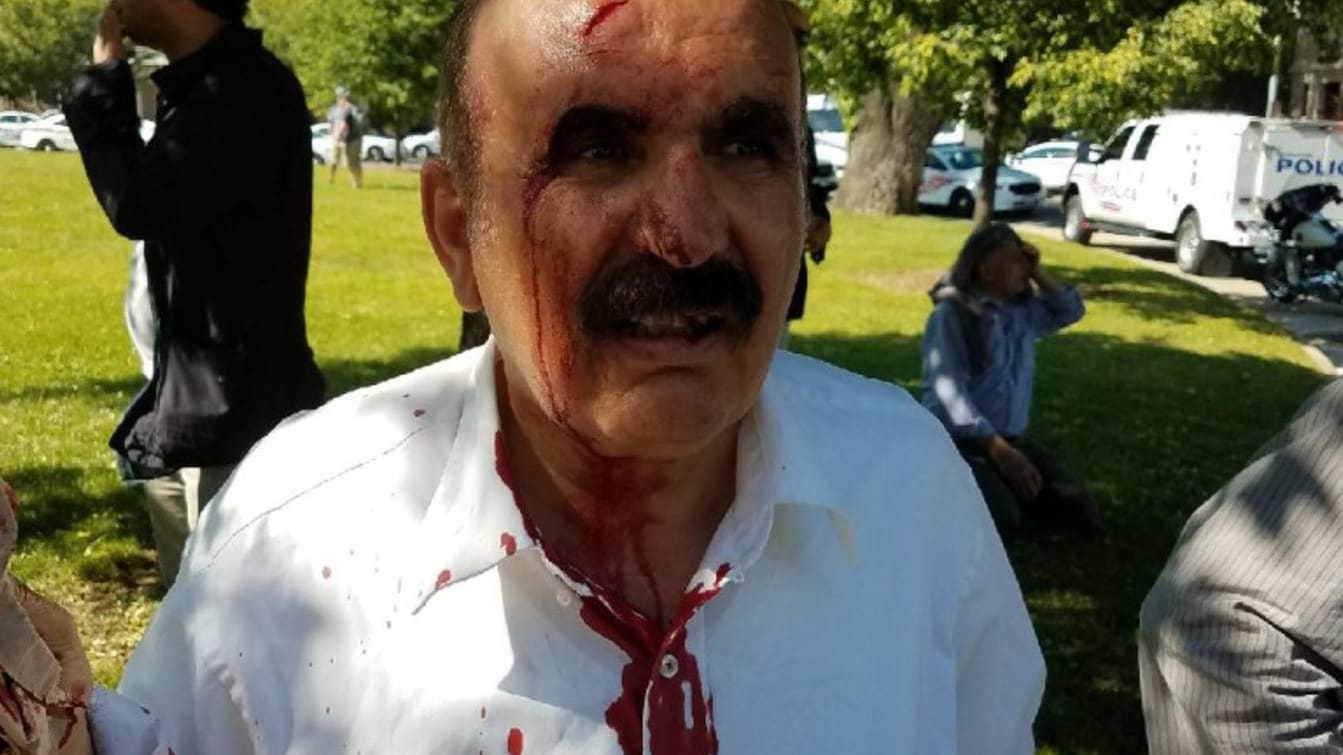 احتجاجات عنيفة في واشنطن بعد لقاء ترامب مع أردوغان