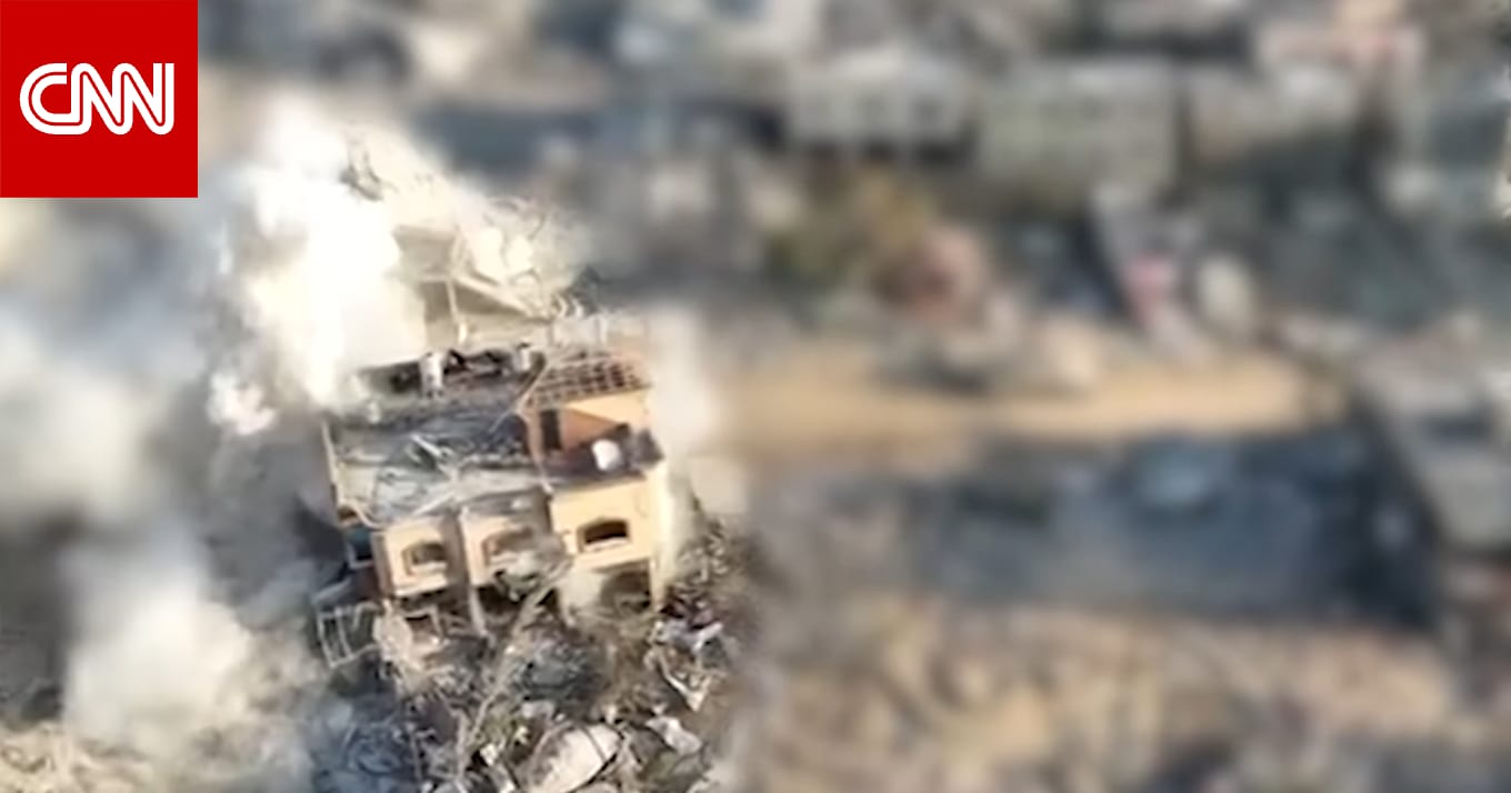 فيديو يظهر لحظة قصف دبابة إسرائيلية المبنى الذي كان يتواجد فيه يحيى السنوار