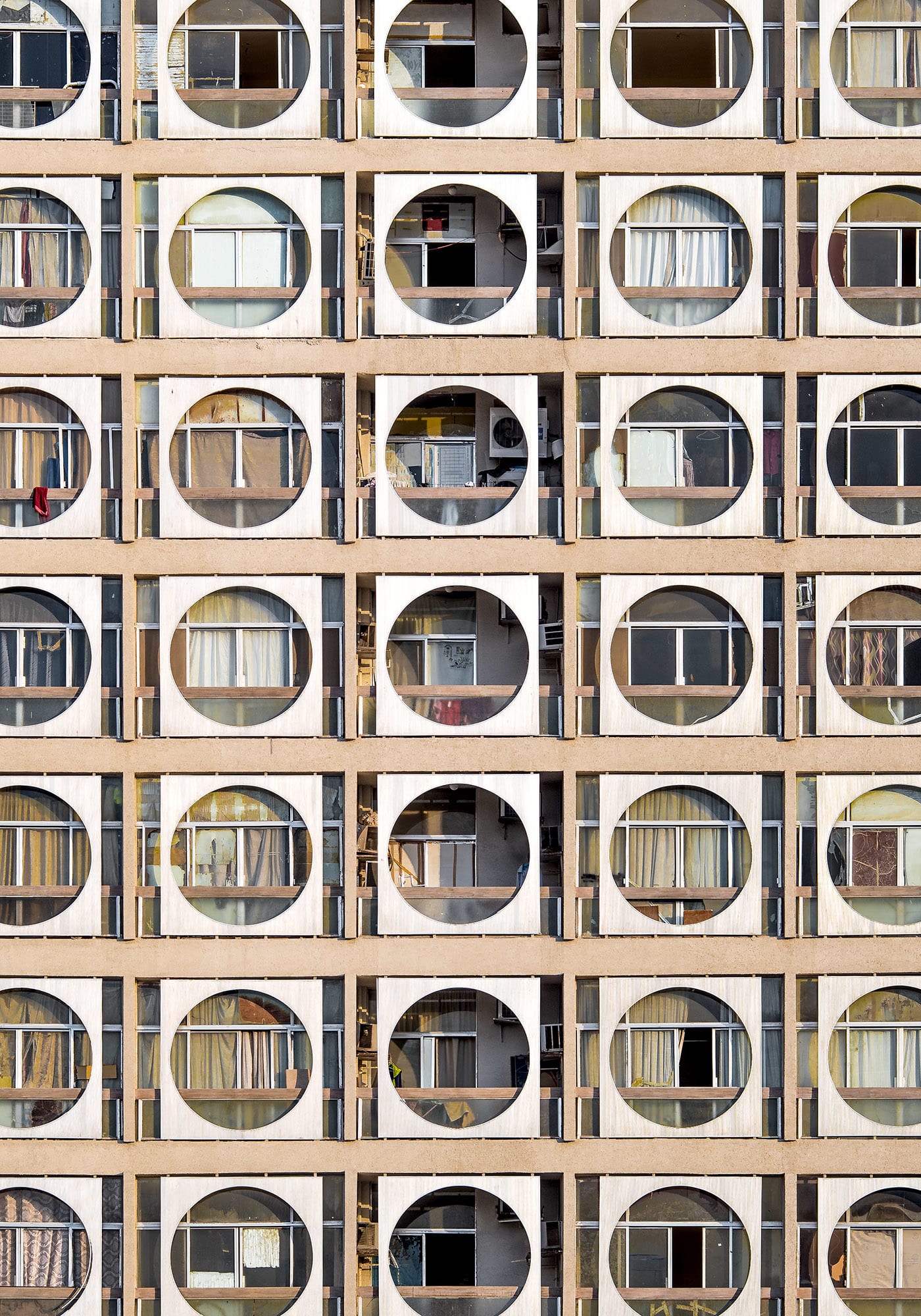 You will see it if you focus.. A photographer shows the different characters of the facades of Abu Dhabi's buildings