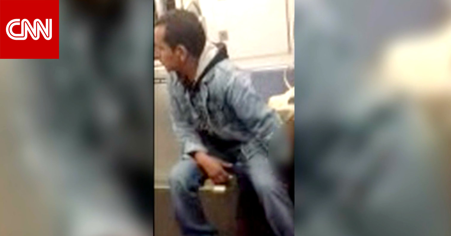 رجل يتحرش بفتاة نائمة في مترو الأنفاق