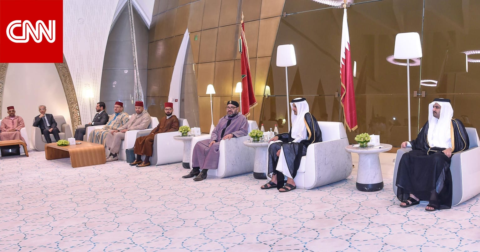صورة مفبركة لملك المغرب ينحاز فيها الى قطر تشعل مواقع التواصل والدوحة تعلق Cnn Arabic