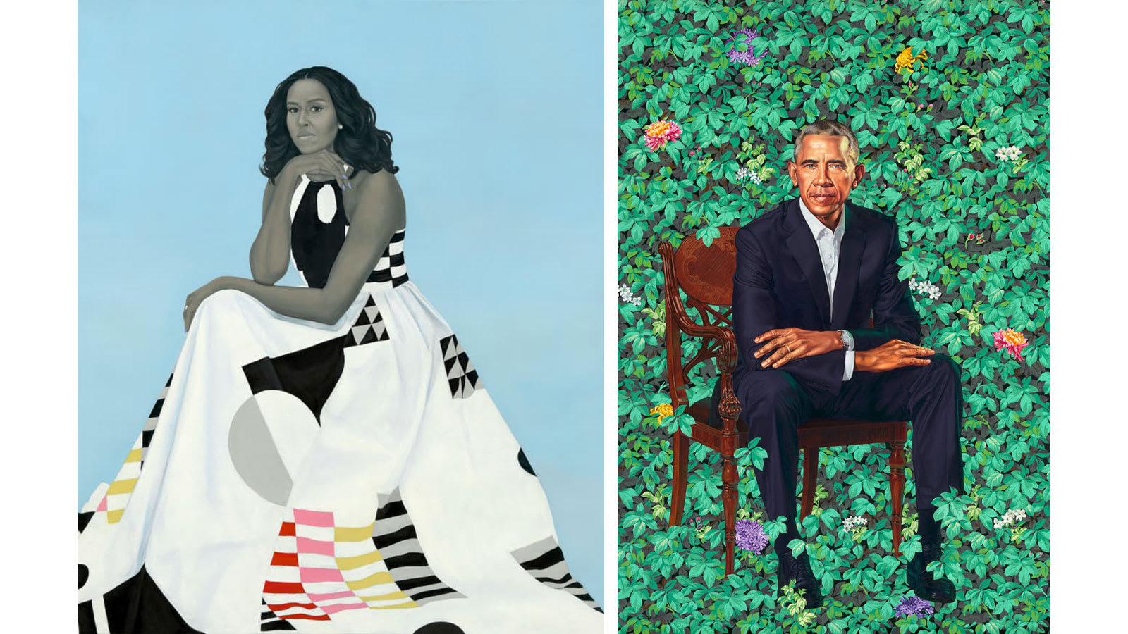 توافد 4 ملايين شخص لرؤية لوحات لباراك وميشيل أوباما.. لماذا؟