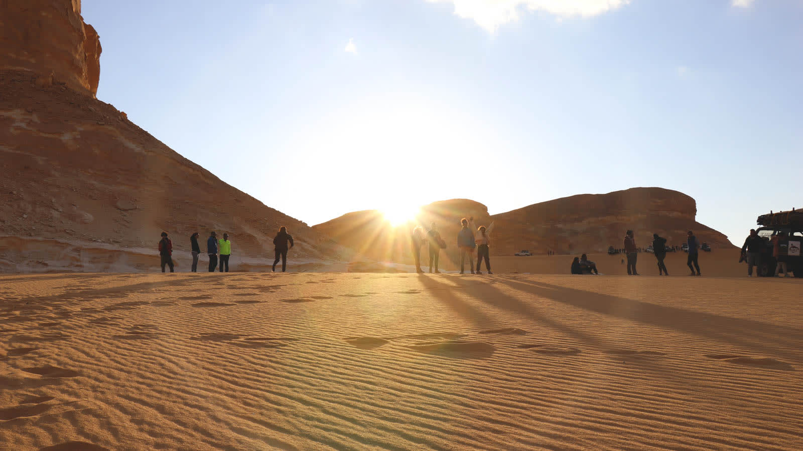 الصحراء البيضاء في مصر 