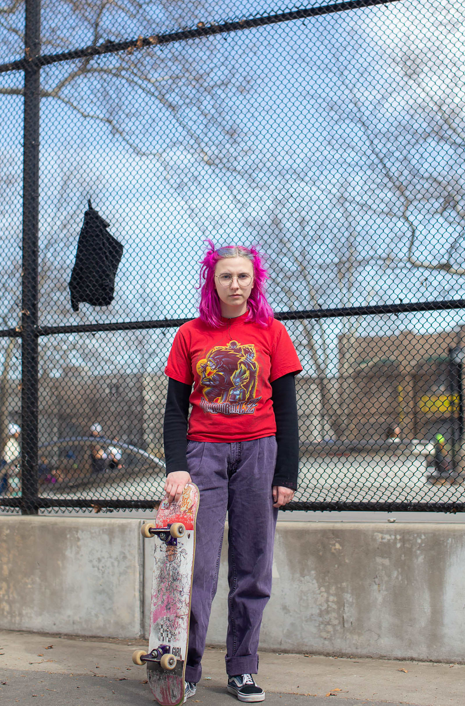 مصورة تبرز مشاهد غير مألوفة للمتزلجين على الألواح في نيويورك