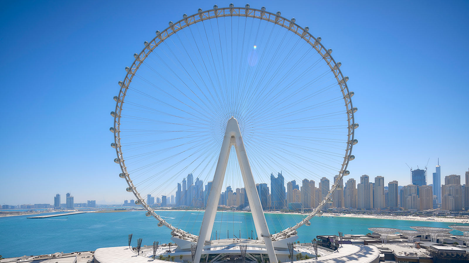 عين دبي: هكذا بنيت أكبر عجلة مشاهدة في العالم