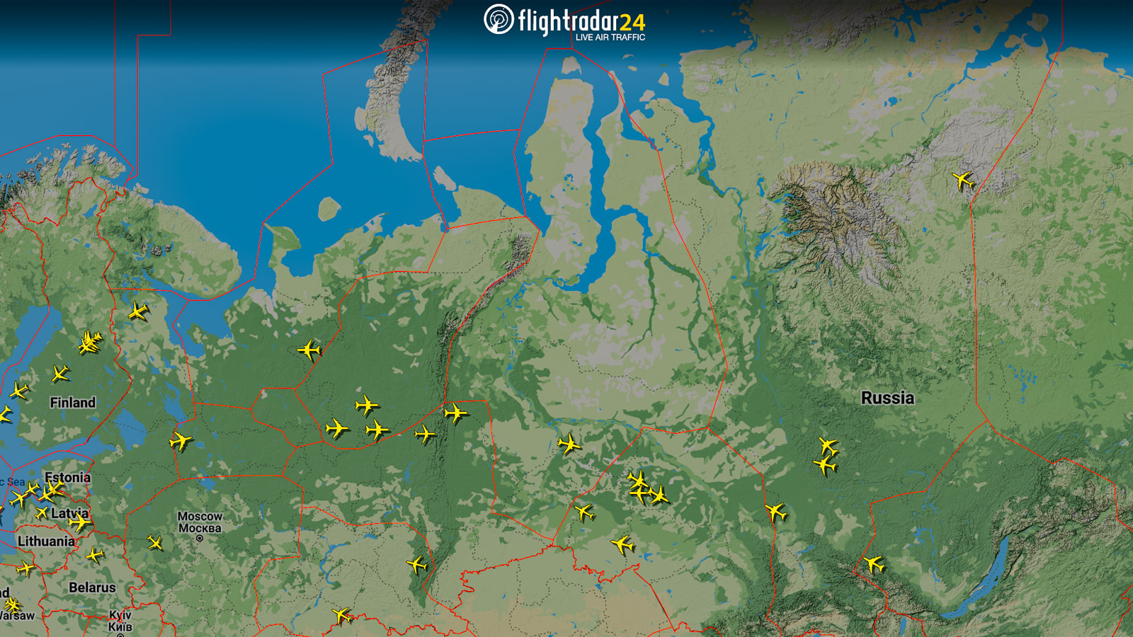 كيف يمكن لأزمة أوكرانيا أن تعيد تشكيل خريطة الطيران العالمية
