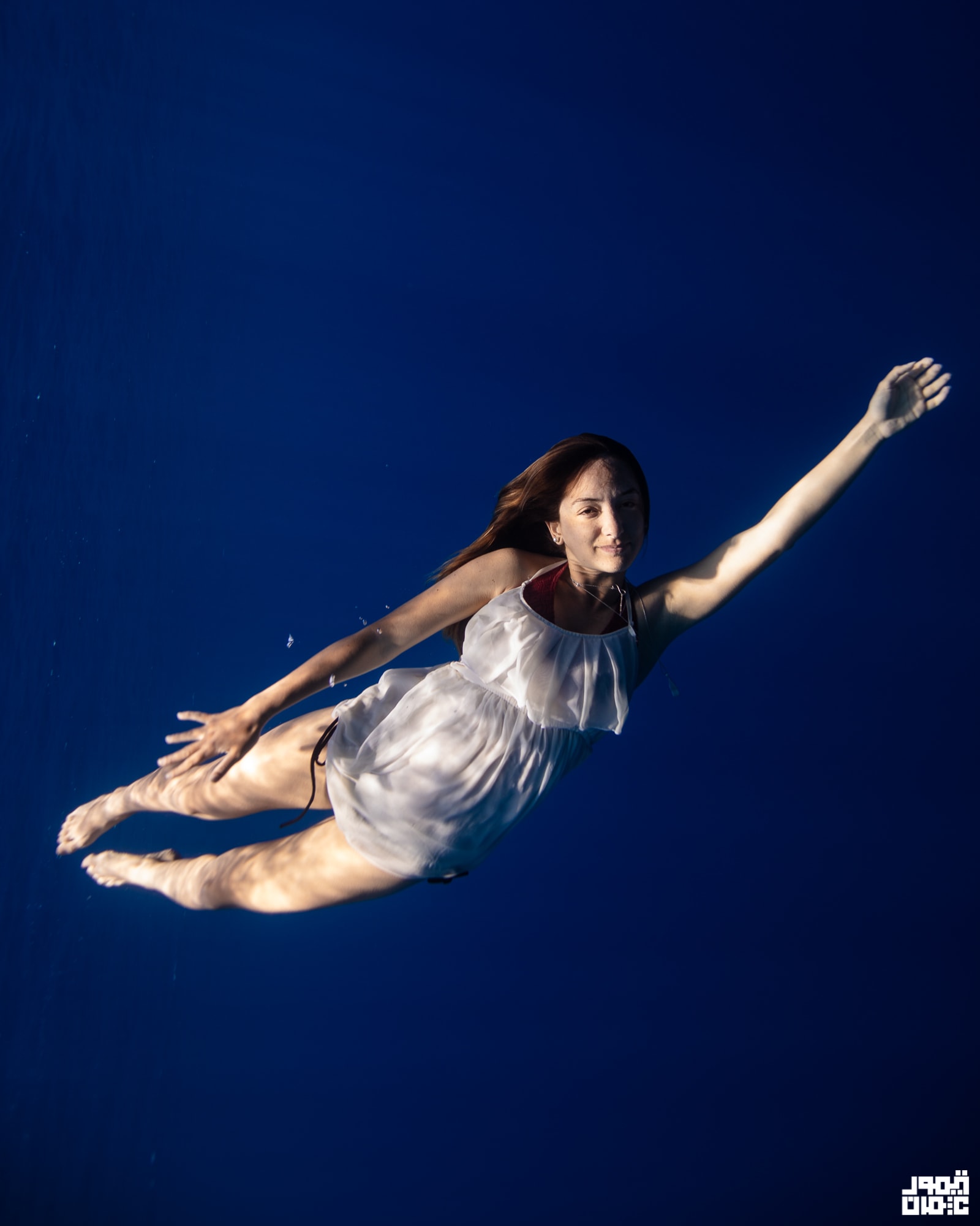 Underwater dancing in Egypt .. an experience "charming" Promotes women's freedom of speech