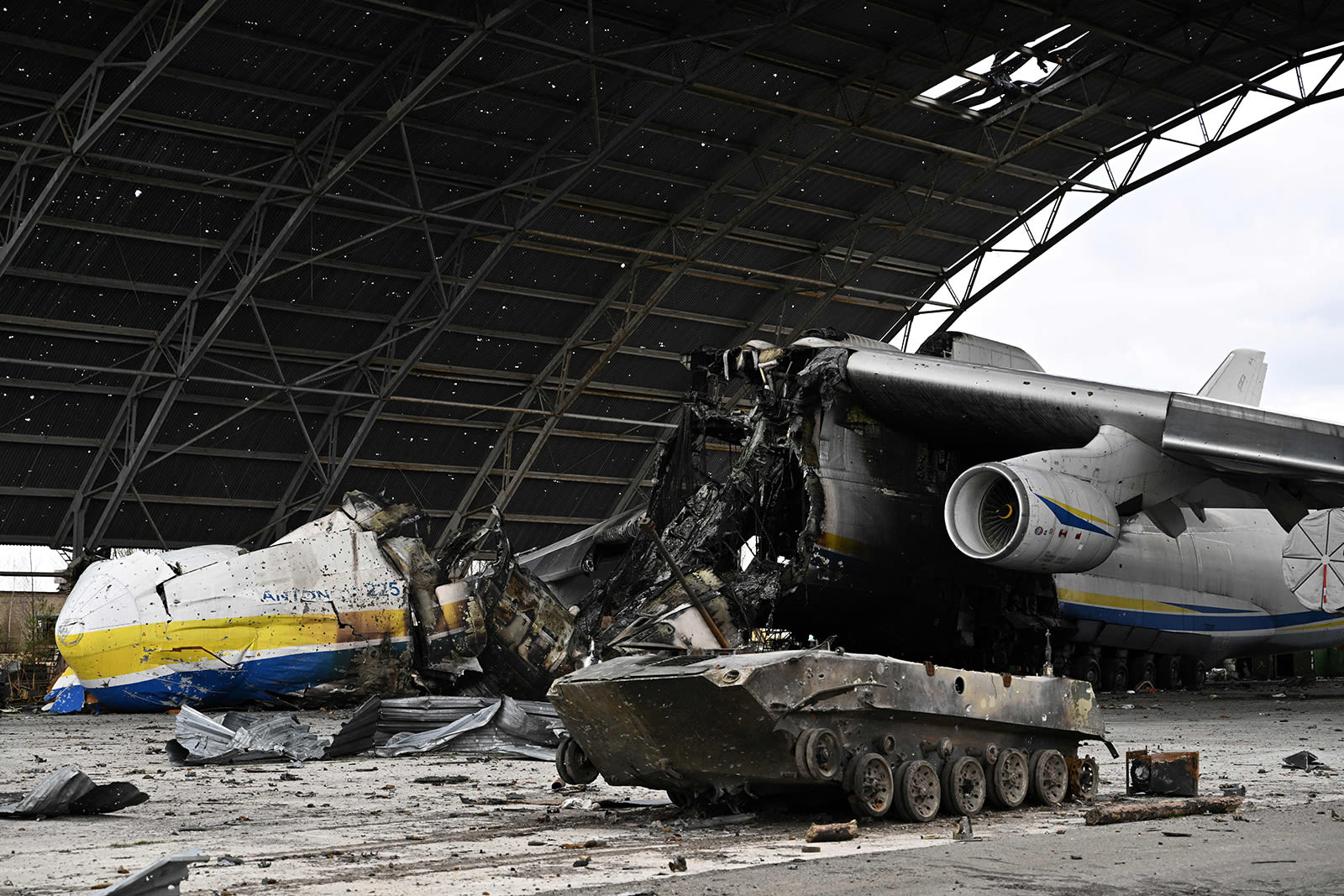 After being destroyed in the Russian occupation of Ukraine, can the largest aircraft in the world fly again?