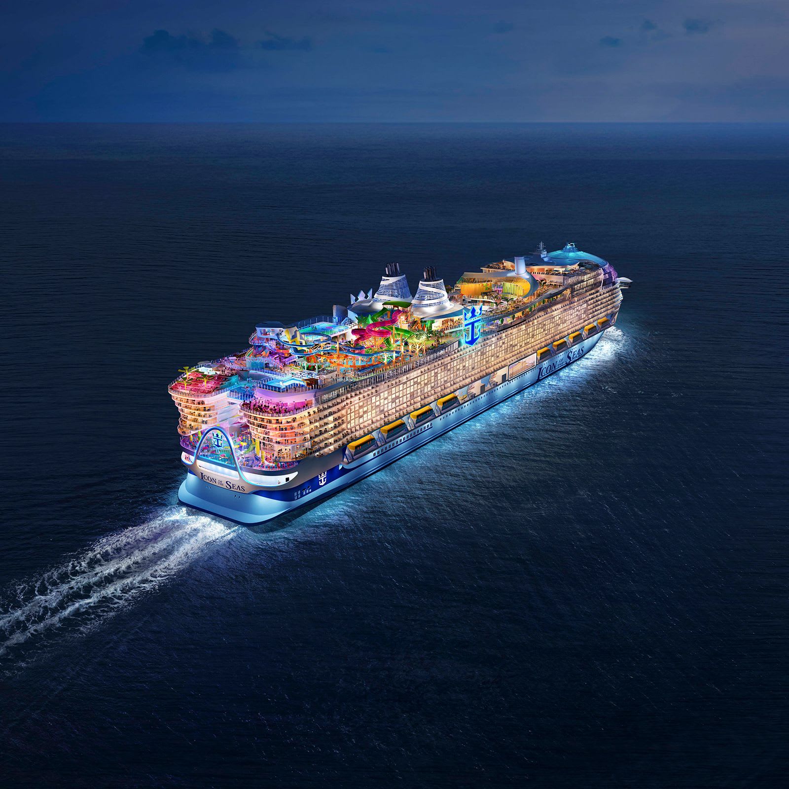 "أيقونة البحار".. أصبحت أكبر سفينة سياحية في العالم جاهزة تقريبًا
