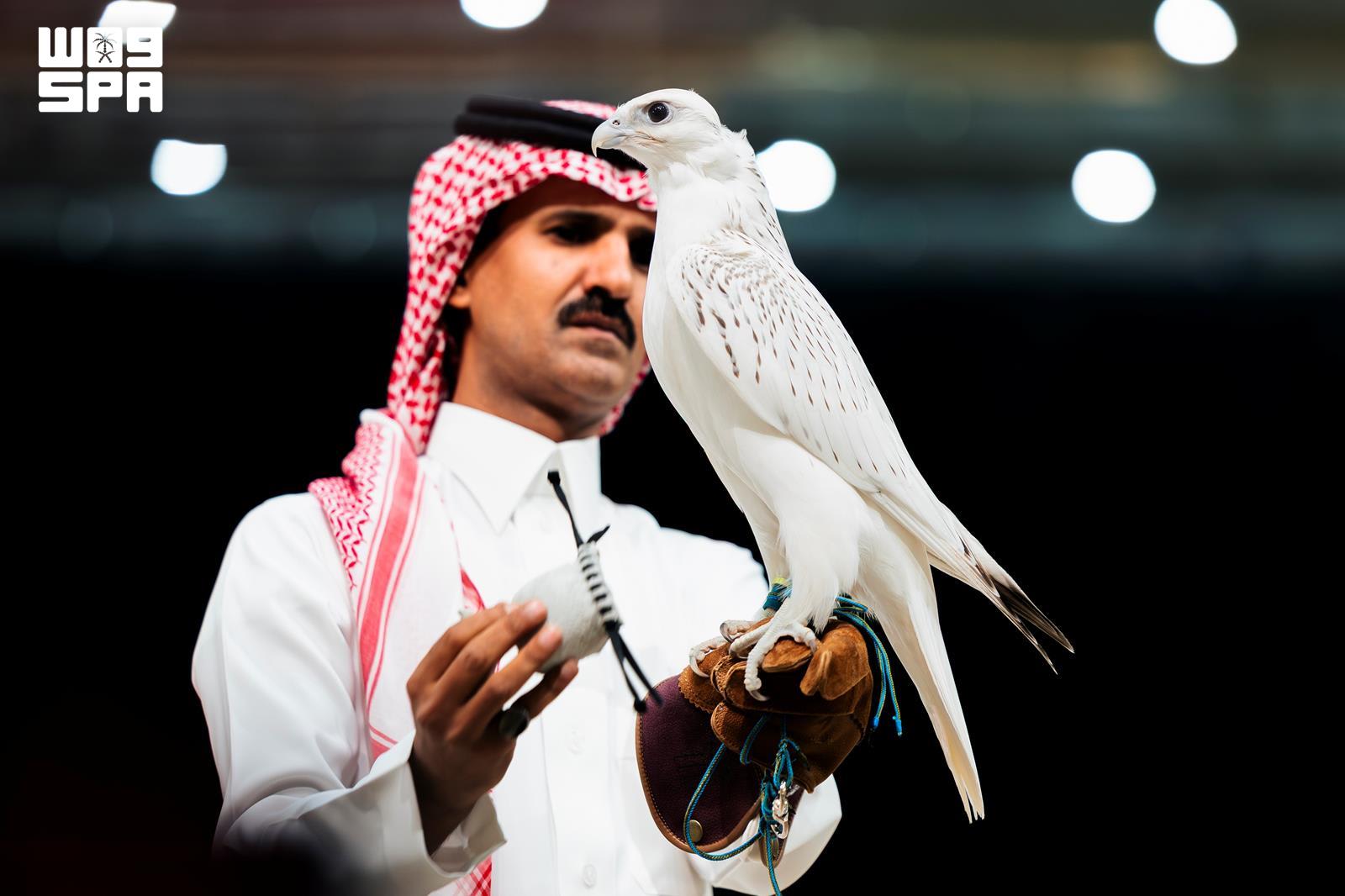مزاد سعودي يبيع ثاني أغلى صقر في تاريخه مقابل 1.3 مليون ريال