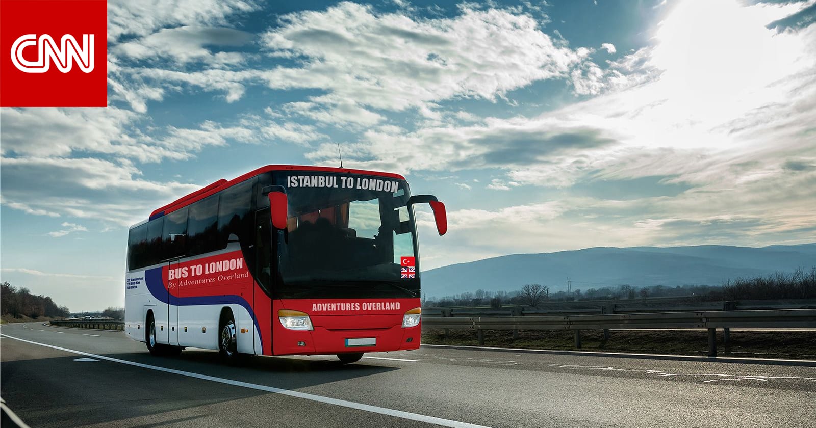 "أطول رحلة عبر حافلة في العالم" من تركيا إلى بريطانيا تستعد للانطلاق 1
