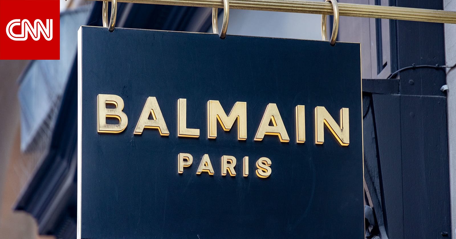 A truck carrying Balmain fashion brand’s new collection has been stolen in Paris