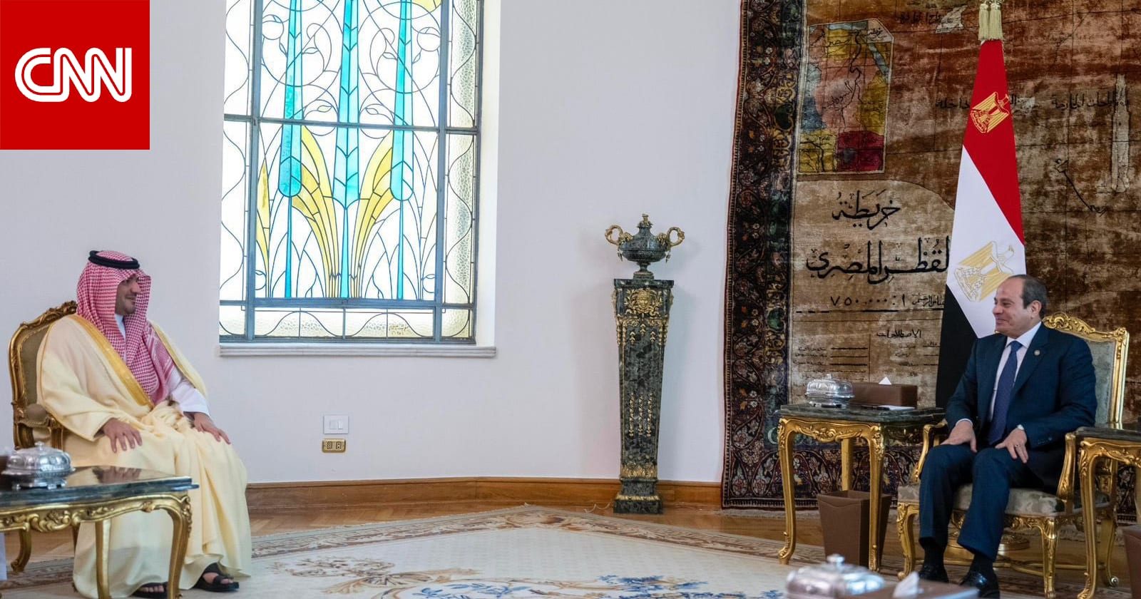 السيسي يستقبل وزير الداخلية السعودي وهذا ما بحثاه بشأن المخاطر الأمنية المشتركة
