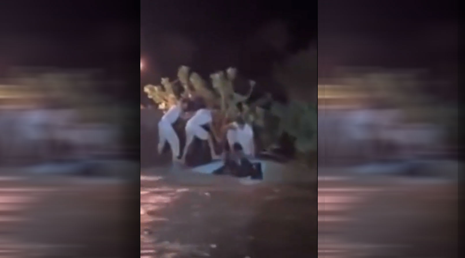 مقطع فيديو نشرته الداخلية السعودية من عملية الانقاذ 