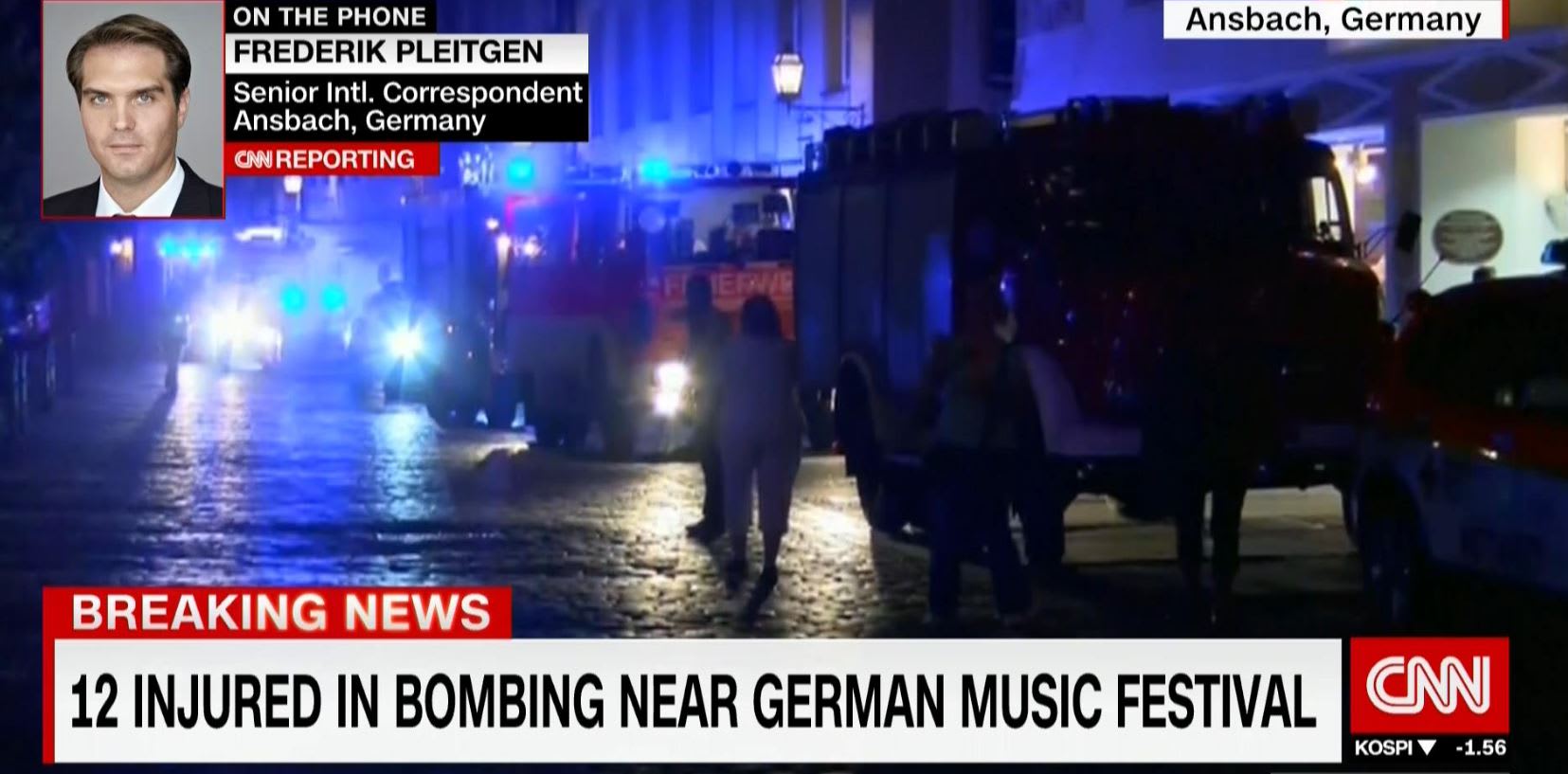 تفجير انتحاري يهز مدينة أسبانخ الألمانية.. ووزير الداخلية: سوري رُفض دخوله حفلا موسيقيا وراء الهجوم