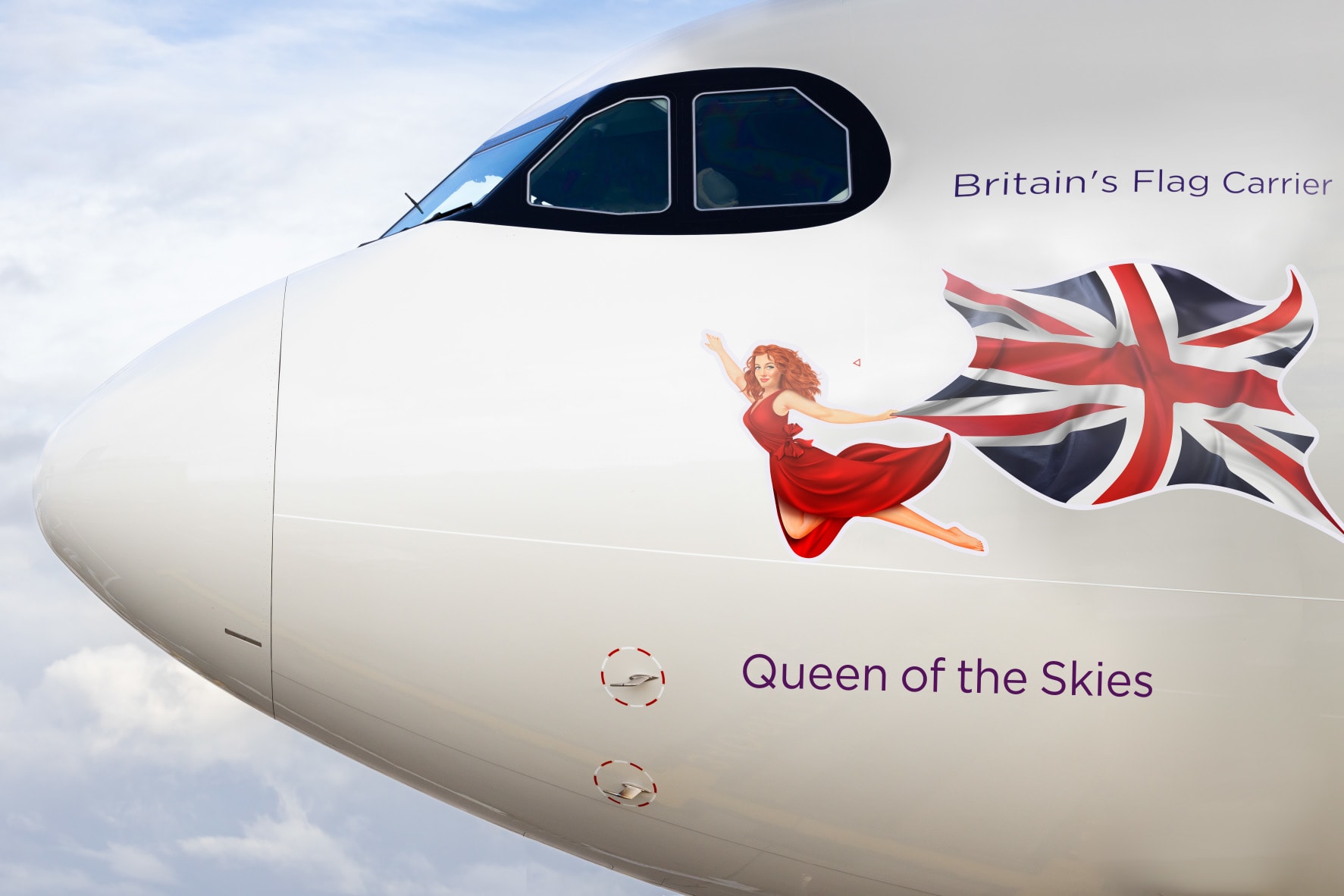 "فيرجن أتلانتيك" تُسمّي طائرة تيمنًا بالملكة إليزابيث الراحلة