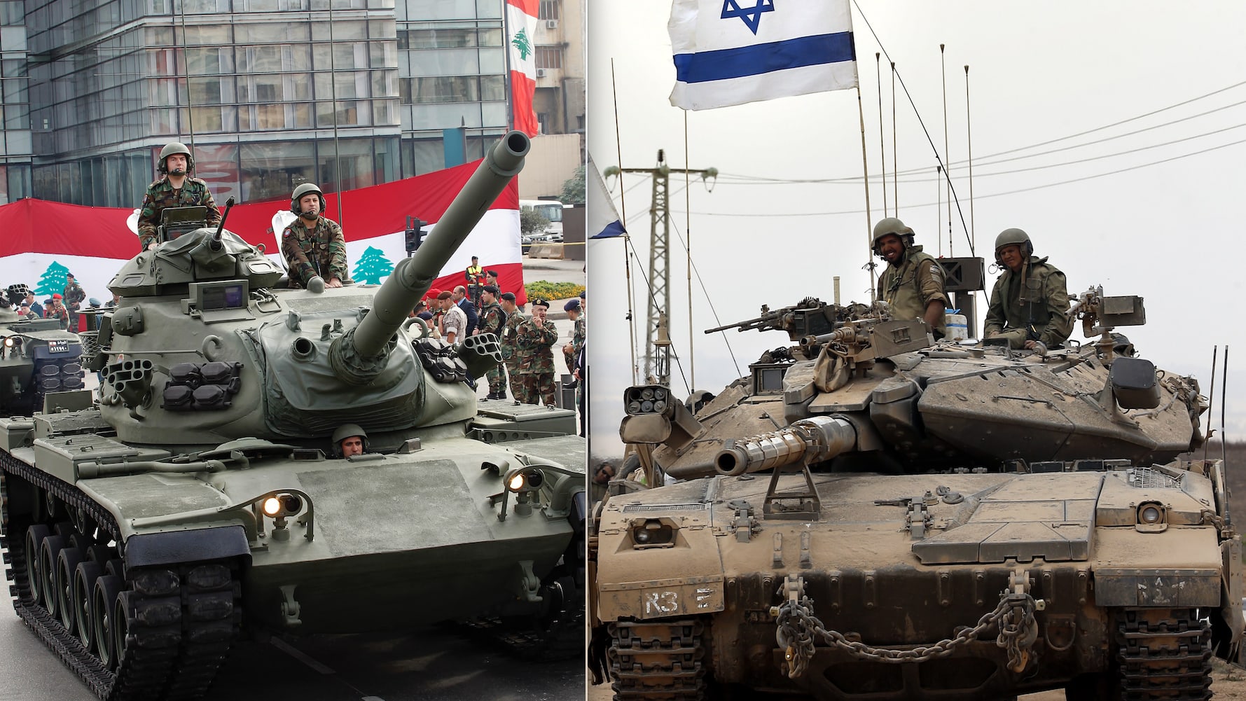مقارنة بين قدرات الجيشين اللبناني والإسرائيلي.. أيهما الأقوى؟