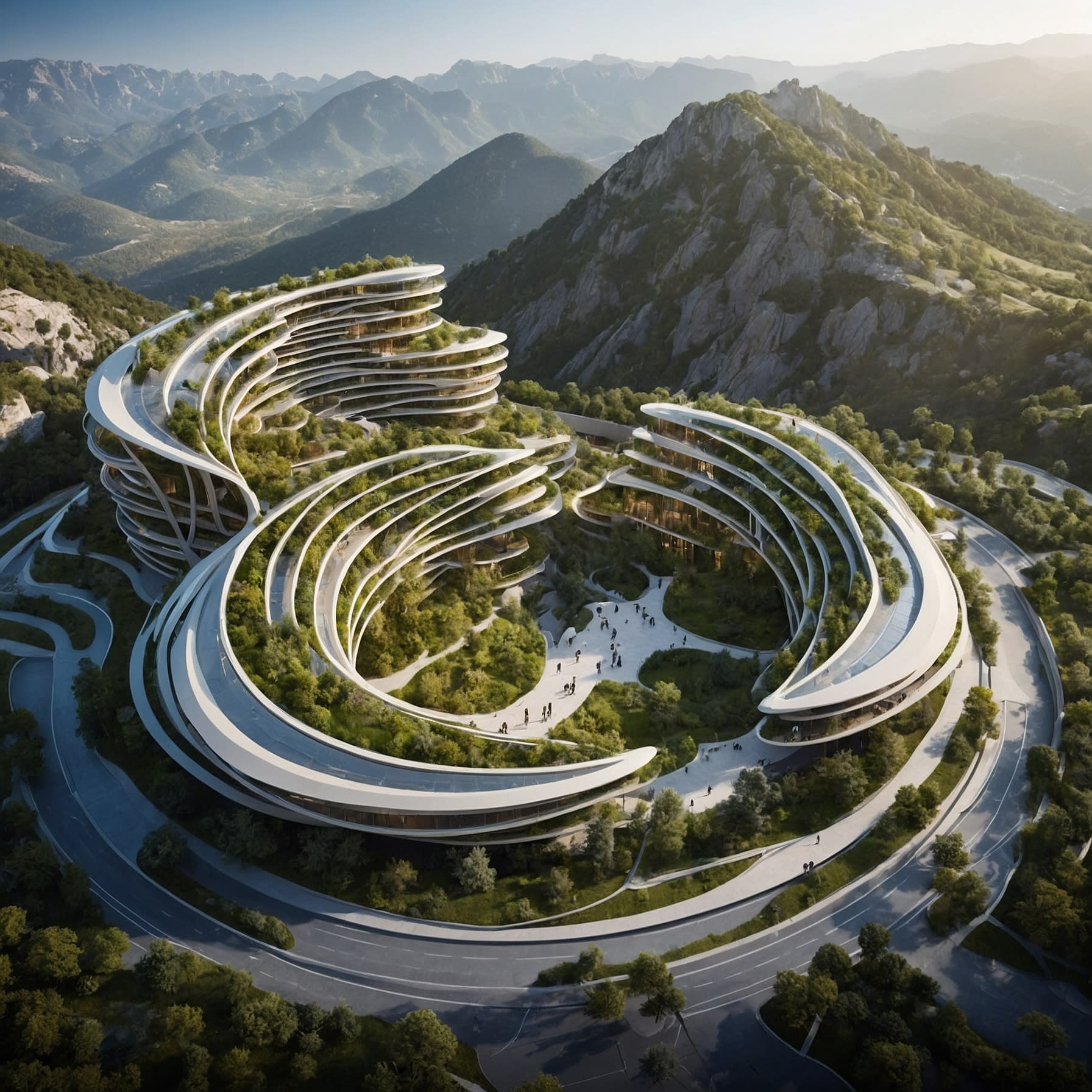 مستقبل السعودية..فنانة تتخيل بصور الذكاء الاصطناعي شكل المملكة