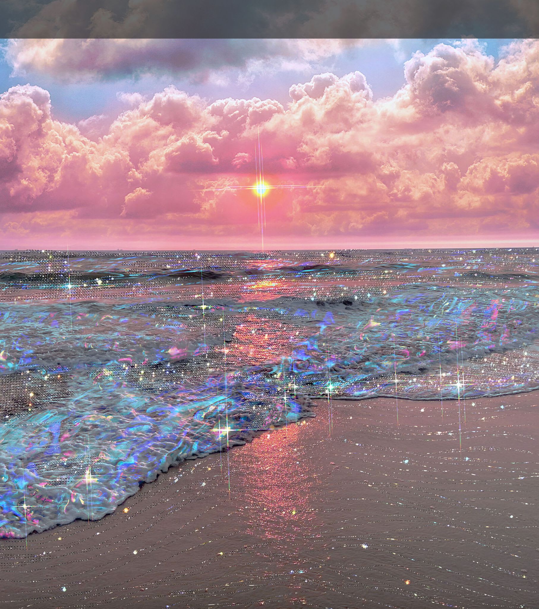 .تعتمد الفنانة الباكستانيّة في اختيار مواد أعمالها المادية على روح كل عمل، بما يشمل كثافة الكريستال، وانعكاس الضوء، والألوان، الحجم، والبيئة المحيطة