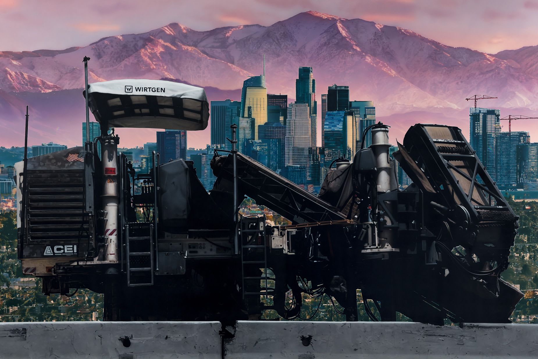 لوحات ساير غوميز تظهر لوس أنجلوس "كما هي"
