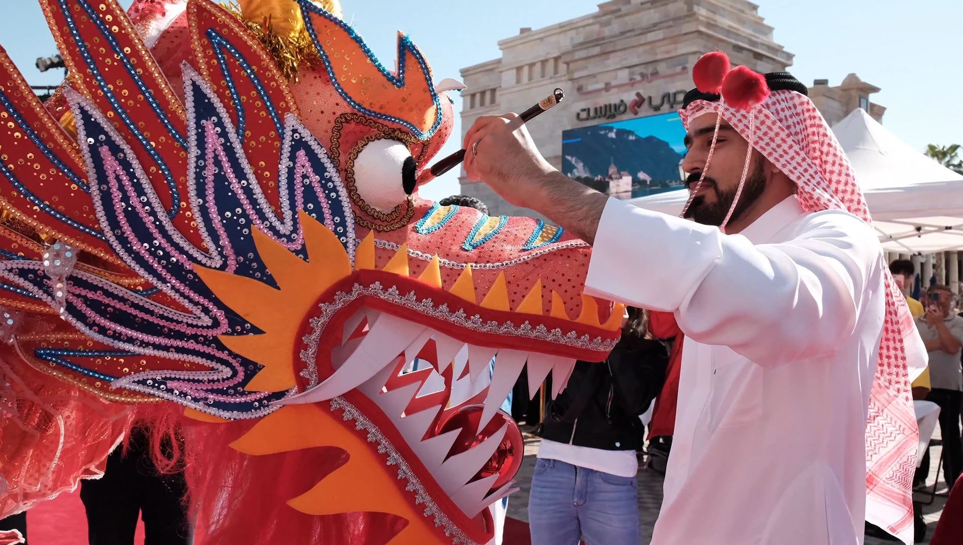 دبي تحتضن أكبر احتفالات السنة الصينية الجديدة التي تقام خارج الصين