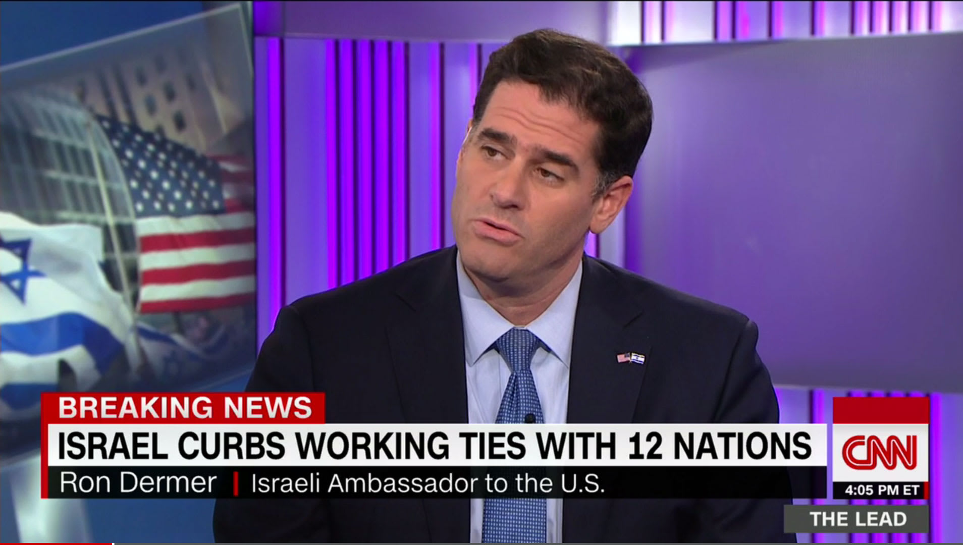 سفير إسرائيل بأمريكا لـCNN: لن نُصفع دون رد