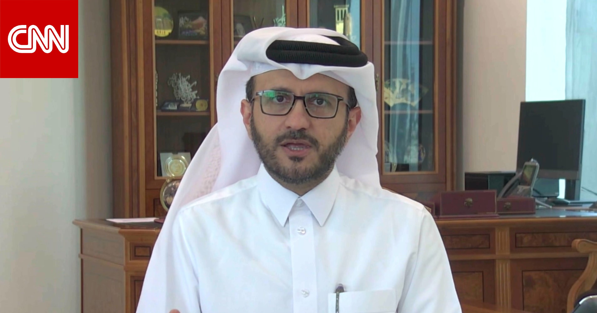 ماجد الأنصاري يتحدث لـCNN حول توسط قطر بين إيران والولايات المتحدة.. واتفاق محتمل بين إسرائيل وحماس