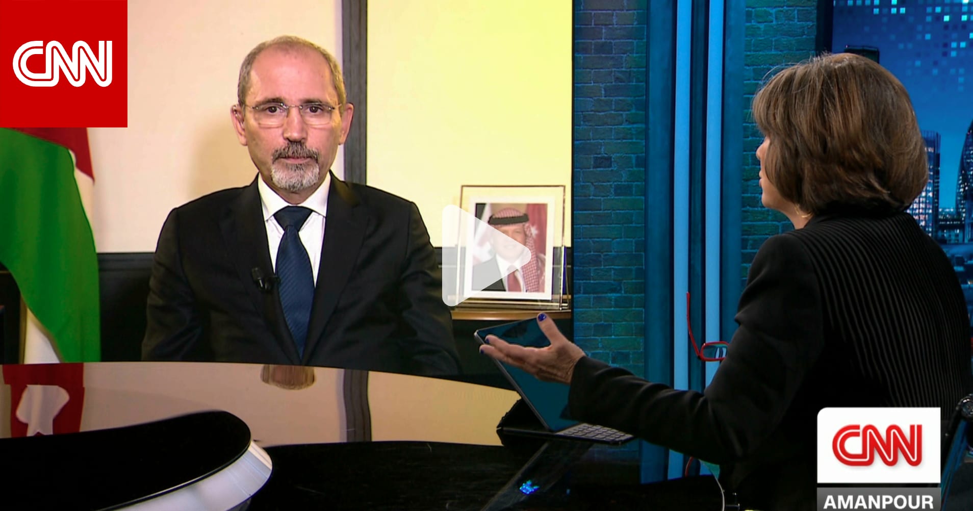 أيمن الصفدي لـCNN: السبيل الوحيد لإنهاء هذا “الكابوس” وقف الحرب في غزة