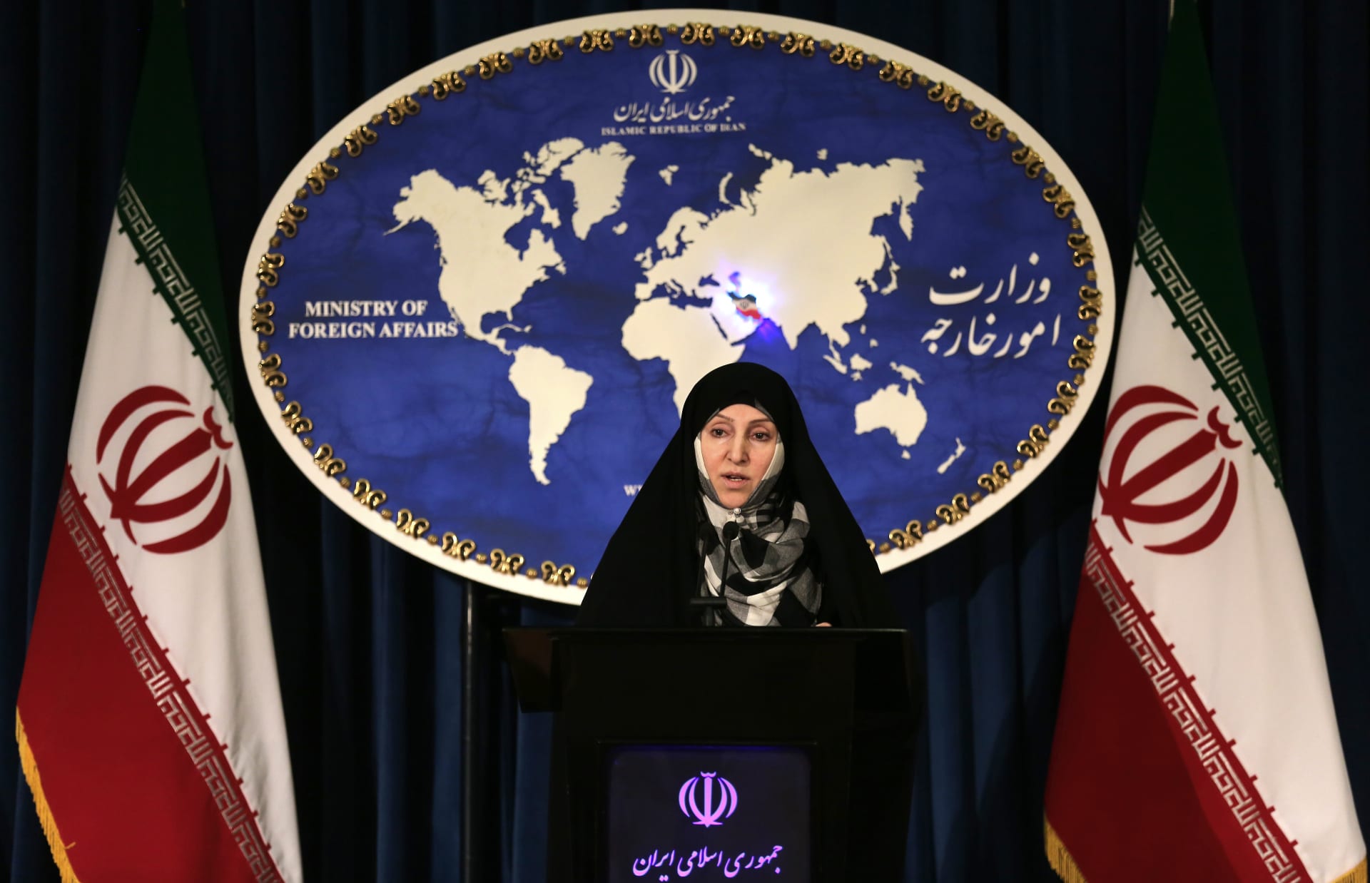 إيران ترد على دعوة السعودية لجواد ظريف وتهنئ بالانتخابات العراقية