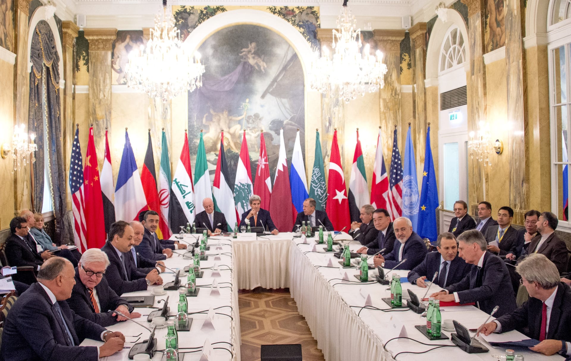 محادثات سوريا.. ما هي أجندة أمريكا وروسيا والسعودية وإيران وتركيا والعراق؟