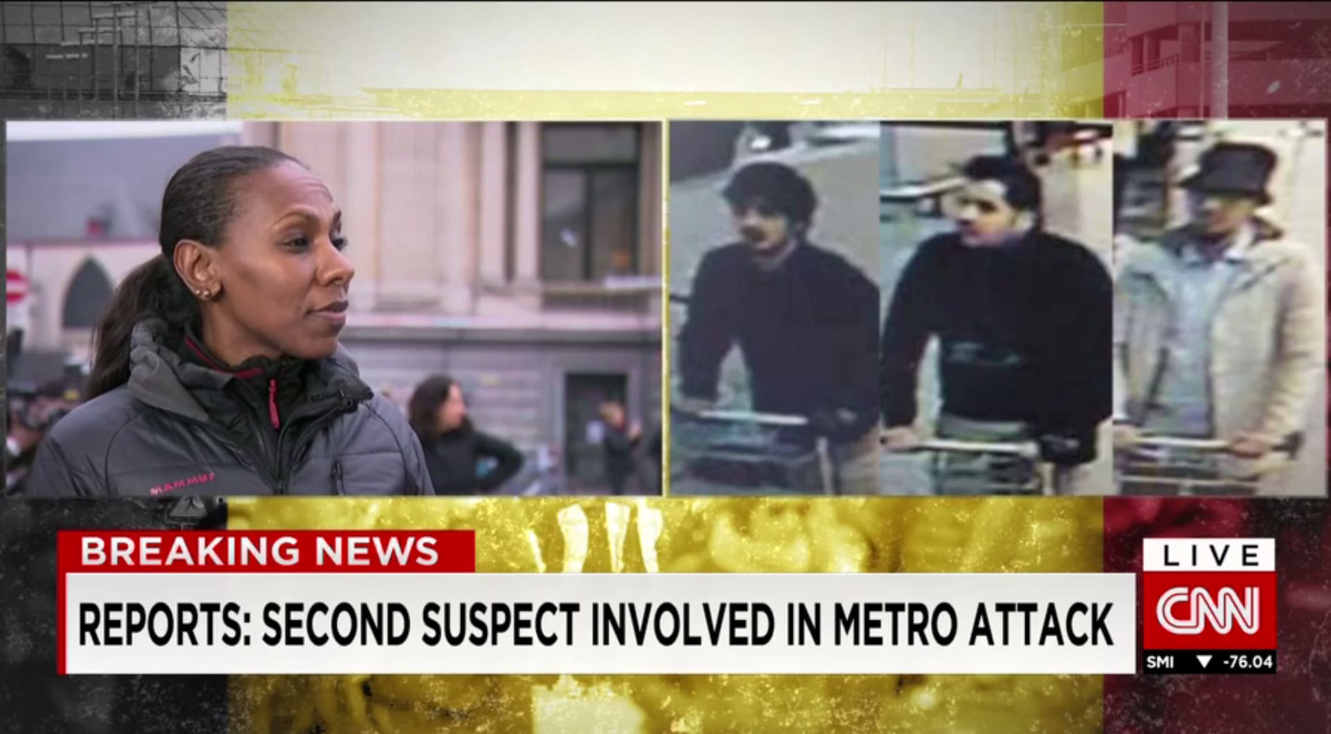 مصدر أمني بلجيكي لـCNN: نبحث عن مشتبه به آخر في تفجير مترو الأنفاق في بروكسل وعبدالسلام لا يتعاون مع السلطات