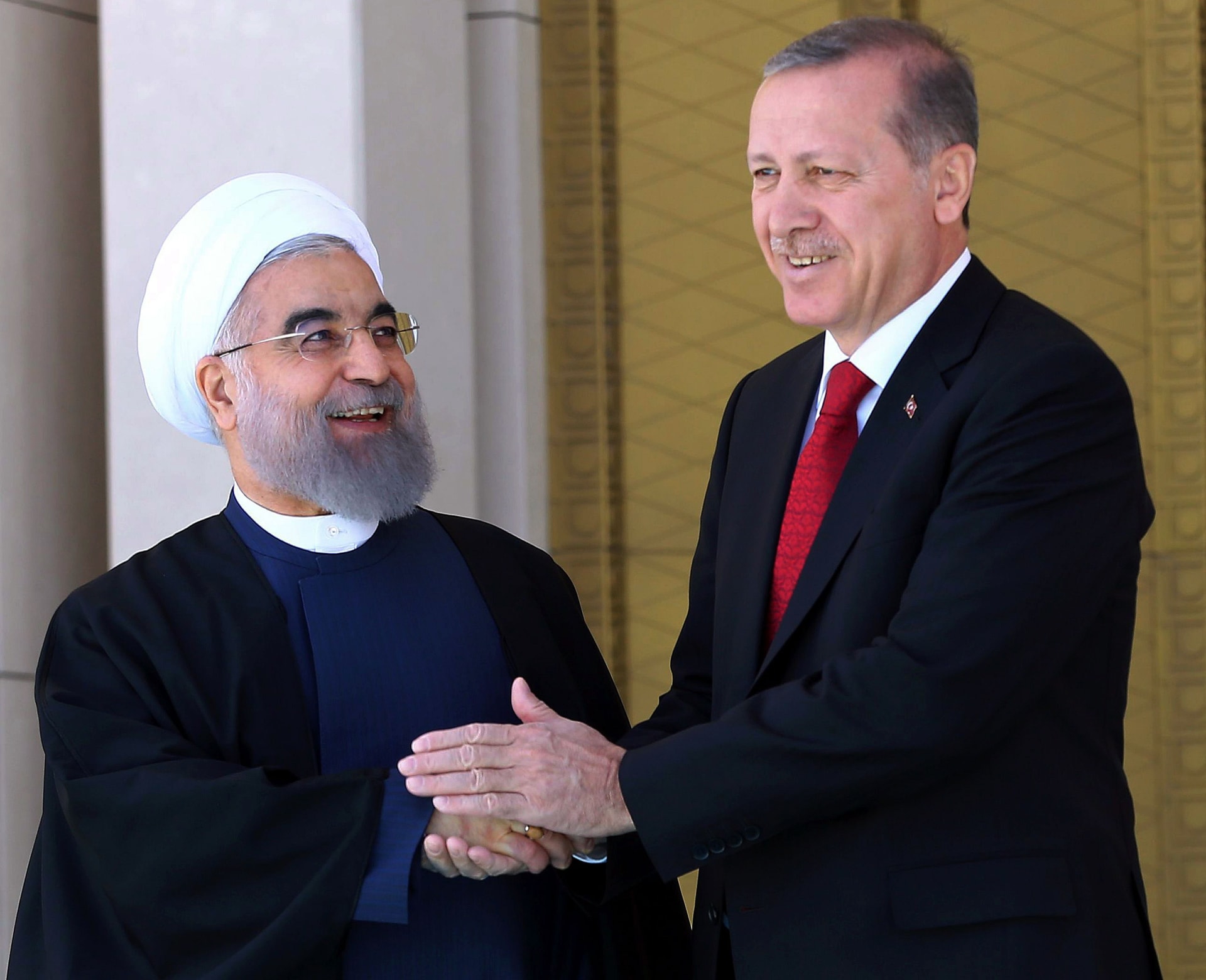 أردوغان: تركيا وإيران معا ضد الإرهاب والطائفية.. وسنرفع التبادل التجاري بيننا إلى 30 مليار دولار سنويا