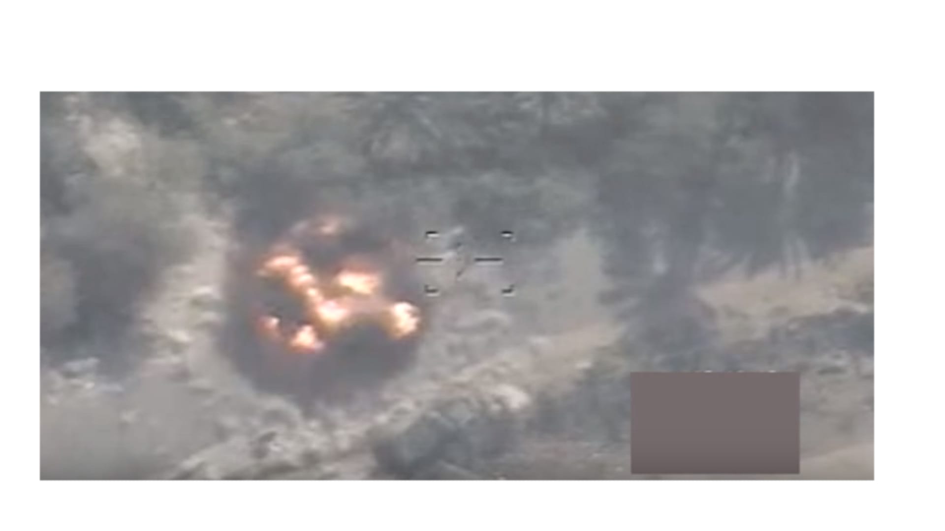 بالفيديو: لحظة استهداف طيران الجيش العراقي "أوكار الإرهاب" بالفلوجة