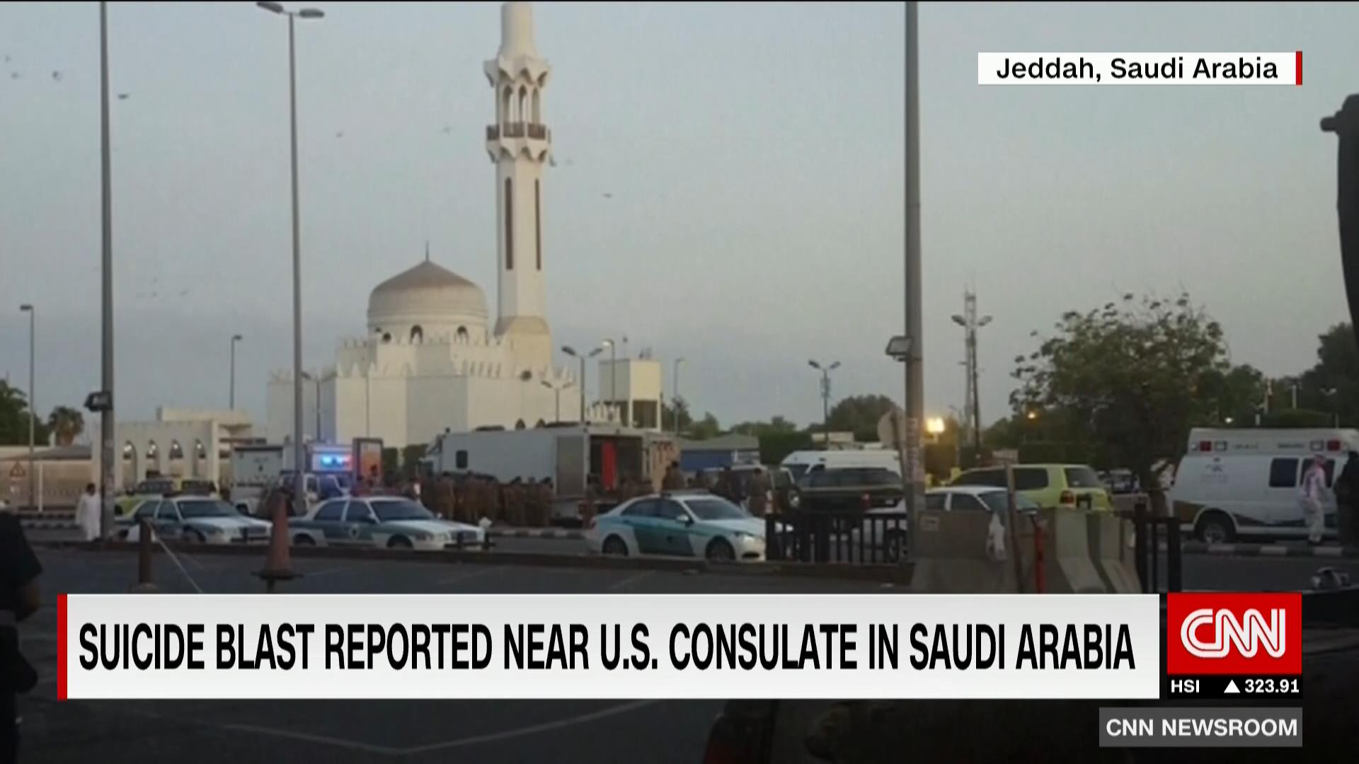 شهود لـCNN: التفجير الانتحاري في جدة على بعد 10 امتار من قنصلية أمريكا.. والعثور على 3 أجهزة داخل سيارة المهاجم