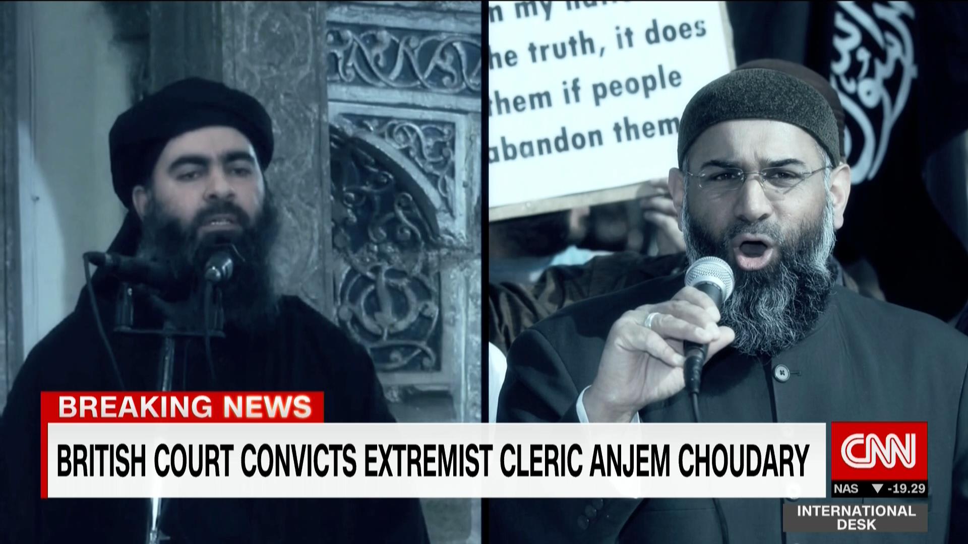 لندن: إدانة رجل الدين المسلم انجم شودري بتهمة دعم داعش